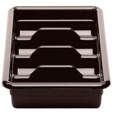CAMBOX CUTLERY 4COMP RG-DKBRN - Mabrook Hotel Supplies